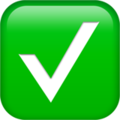 check mark