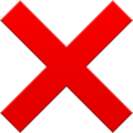 cross mark